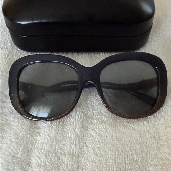 Coach Women's Blue and silver Sunglasses - Picture 2 of 4